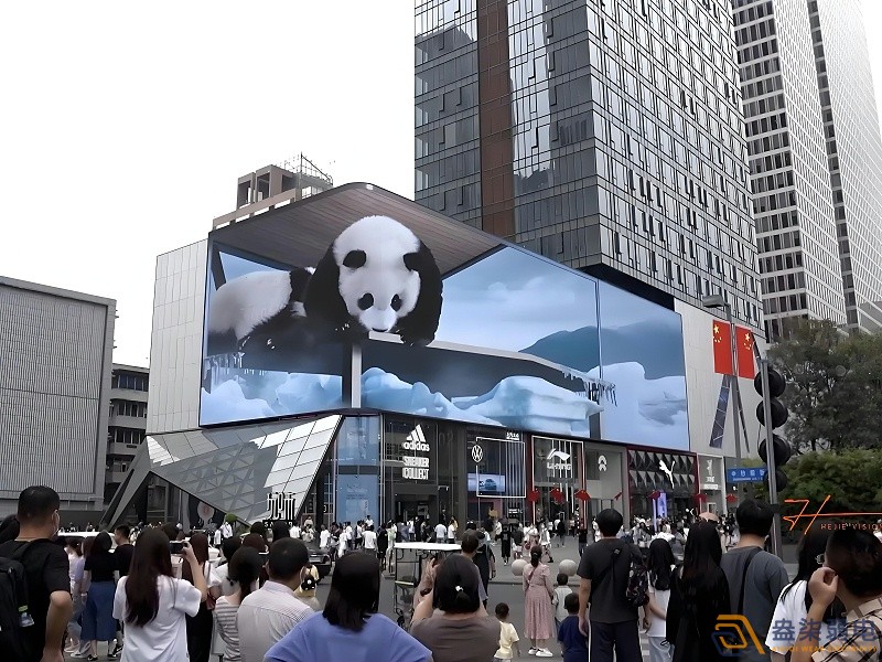 戶外裸眼3D大屏的p值由什么決定？